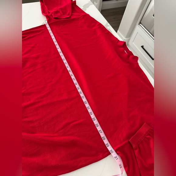 St. Croix long-sleeve mock-neck  men's knitwear, St. Vibrant Red Sweater 3X - Picture 2 of 7